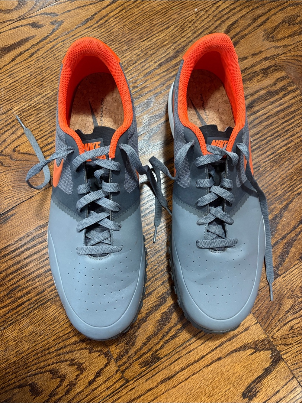 Nike Men’s Golf Shoes Size 14 Gray Spikeless Athletic Golf Sneakers